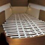 Sommier Flex, posé en cabine